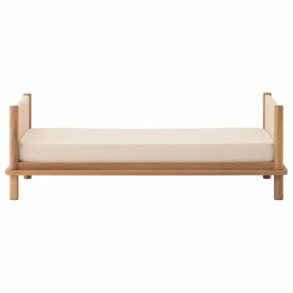 Lit bébé évolutif 70x140 Latitude et extension lit junior | Chêne