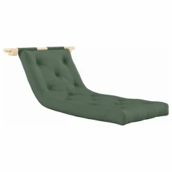 Lit d'appoint Hooked 75x200 cm | Vert olive