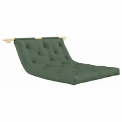 Lit d'appoint Hooked 135x200 cm | Vert olive