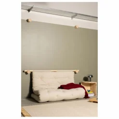 Lit d'appoint Hooked 135x200 cm | Crème
