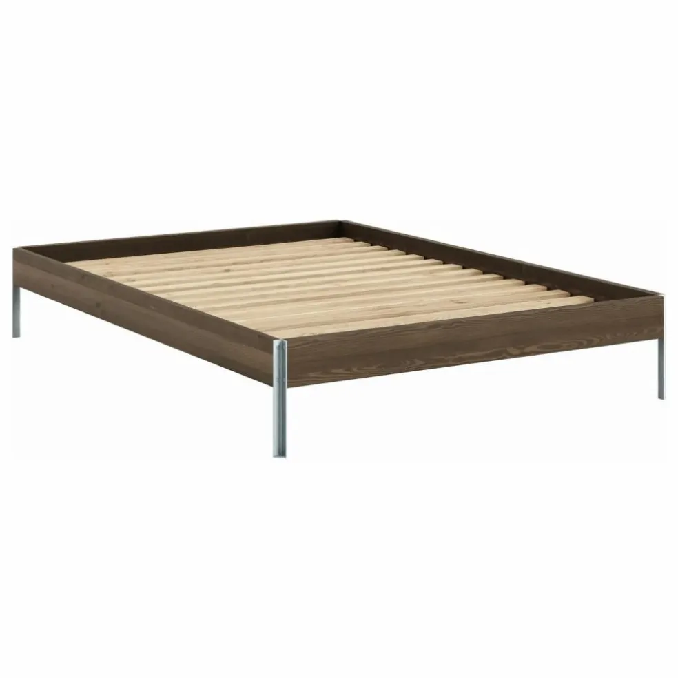 Lit en bois Core | Brun