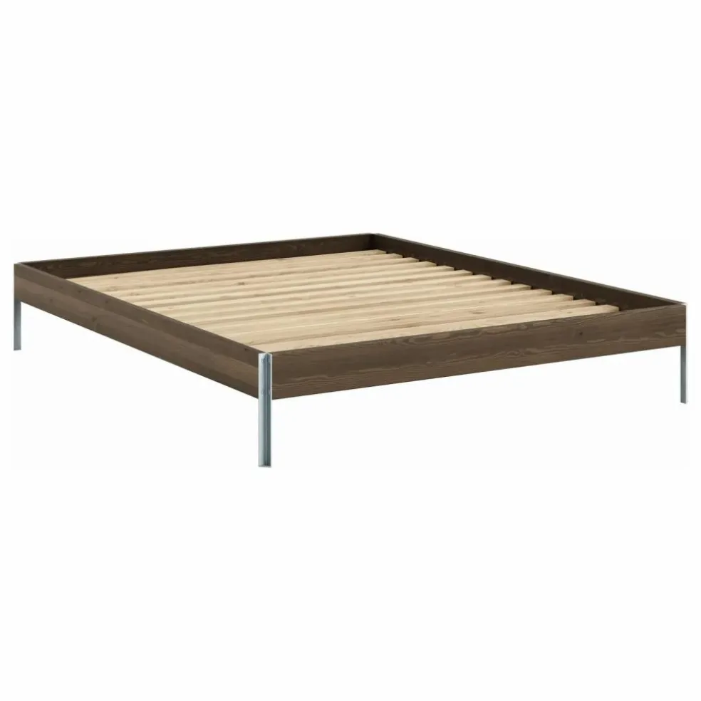 Lit en bois Core | Brun
