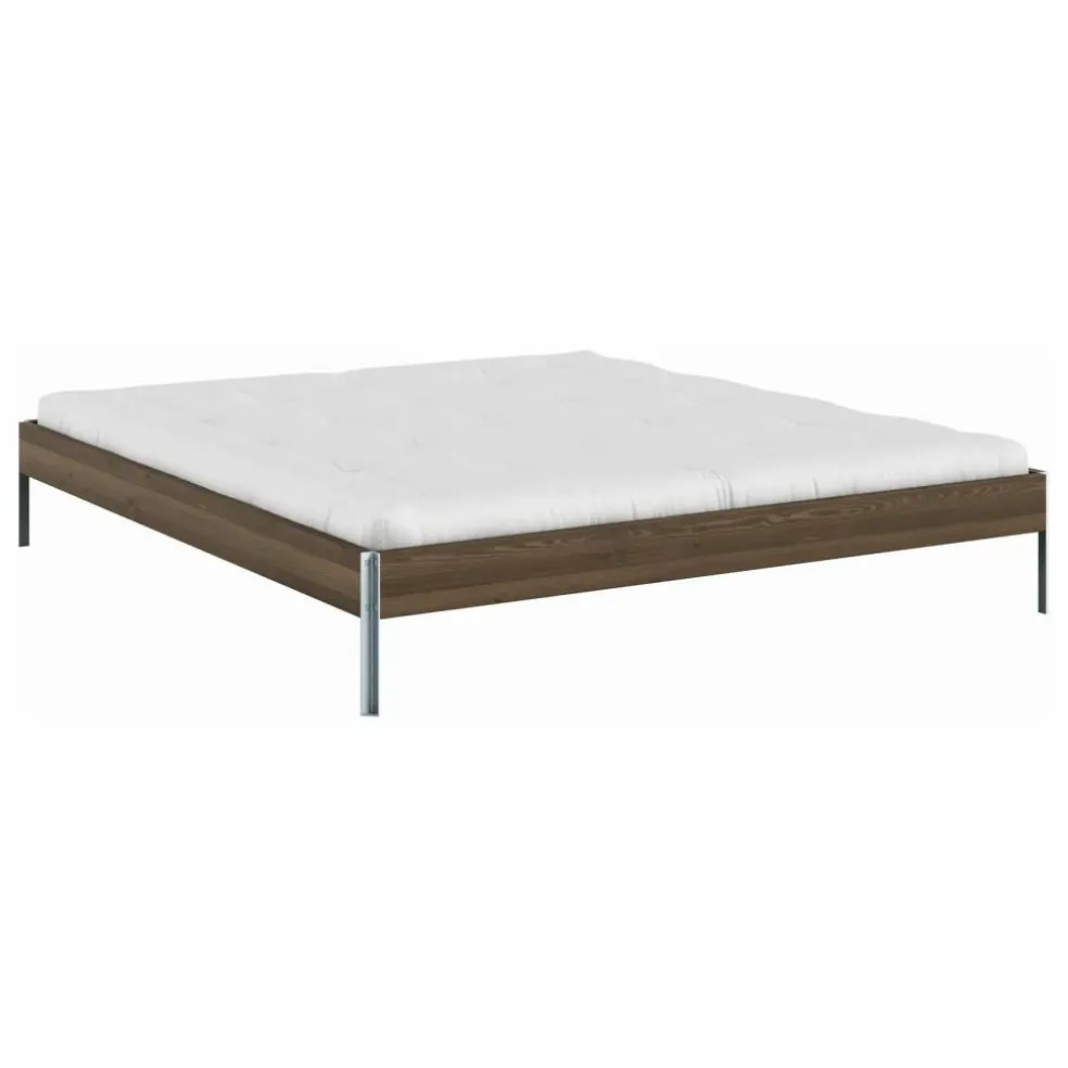 Lit en bois Core | Brun
