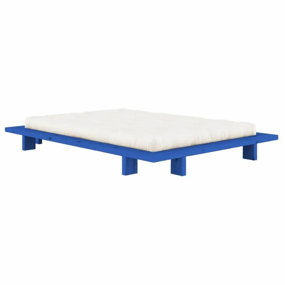 Lit en bois Japan | Bleu