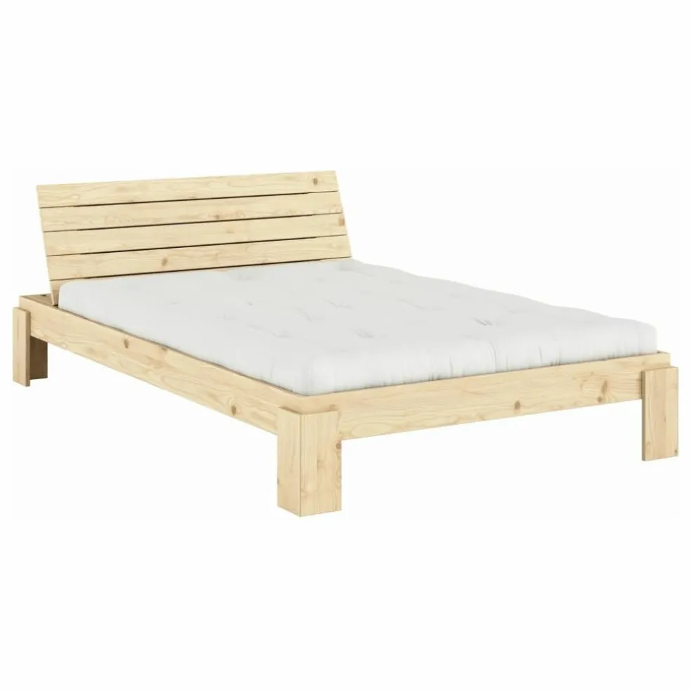 Lit en bois Layers Headboard