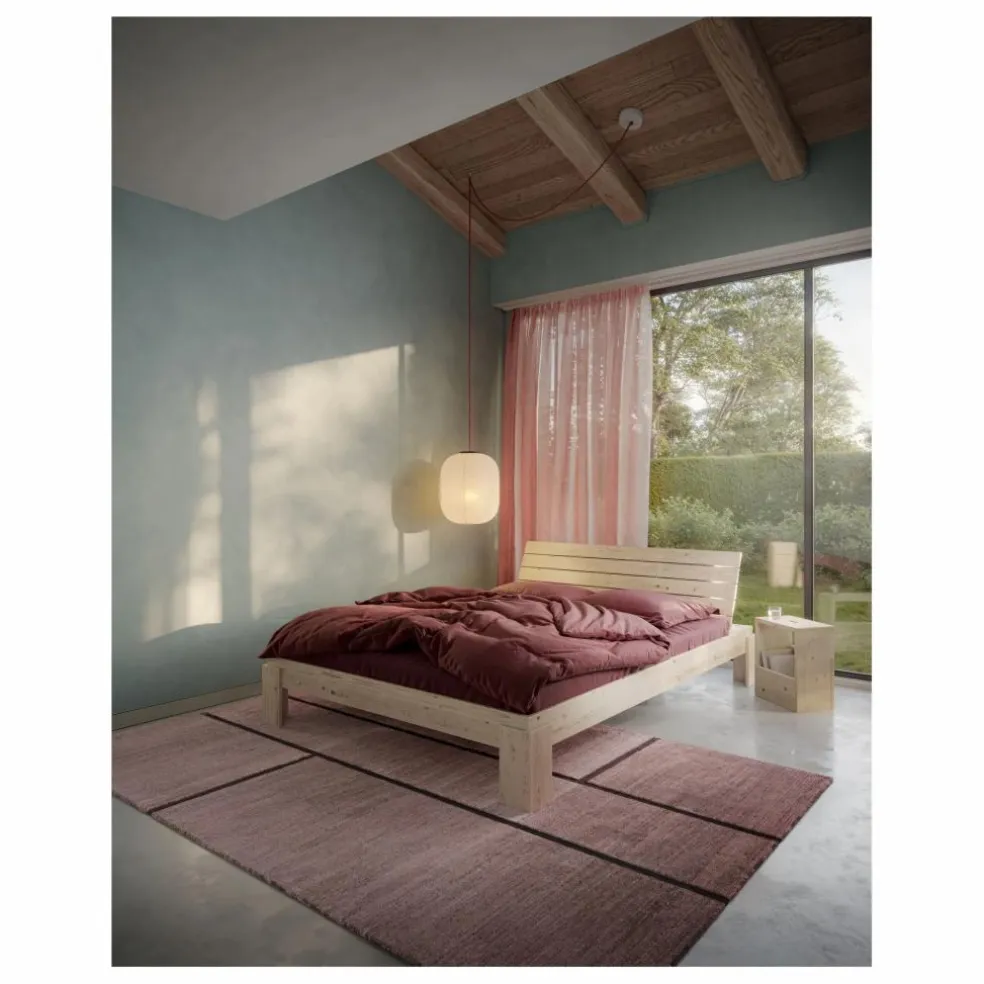 Lit en bois Layers Headboard