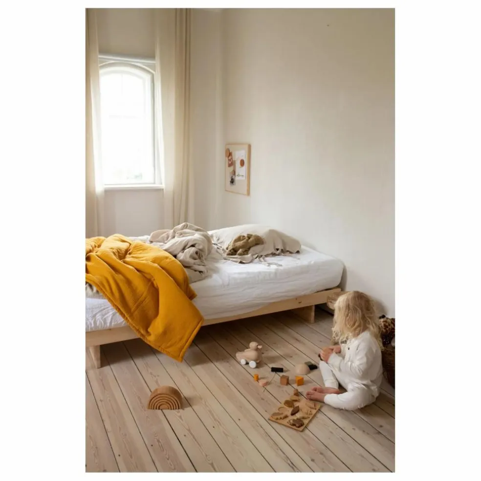 Lit Kanso en bois sans tiroirs