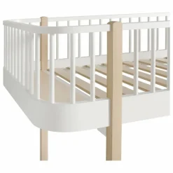 Lit mezzanine Wood 90x200 cm en chêne | Chêne