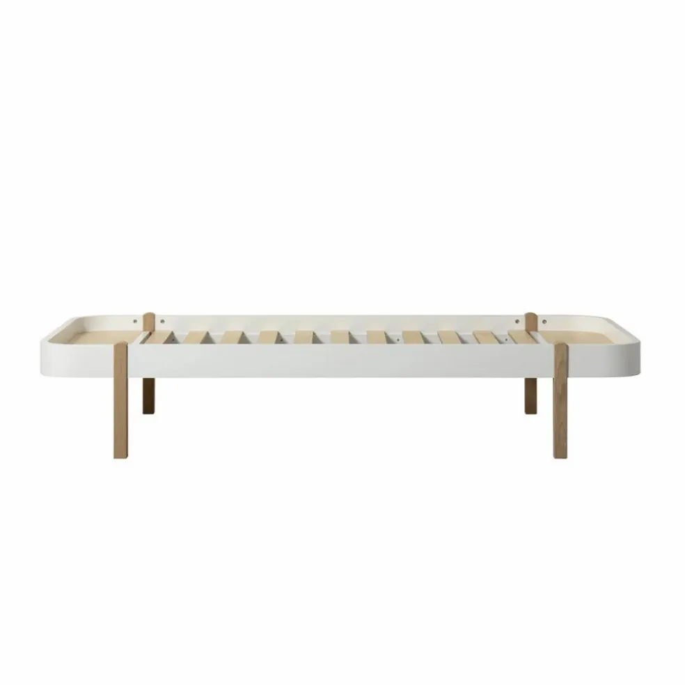 Lit Wood Lounger 90x200 cm en chêne | Chêne