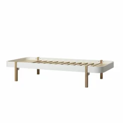 Lit Wood Lounger 90x200 cm en chêne | Chêne