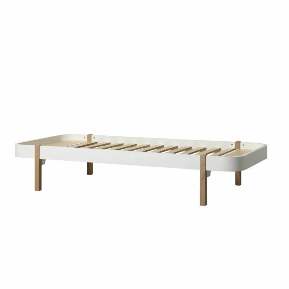 Lit Wood Lounger 90x200 cm en chêne | Chêne