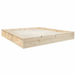 Lit Ziggy avec rangements | Bois clair