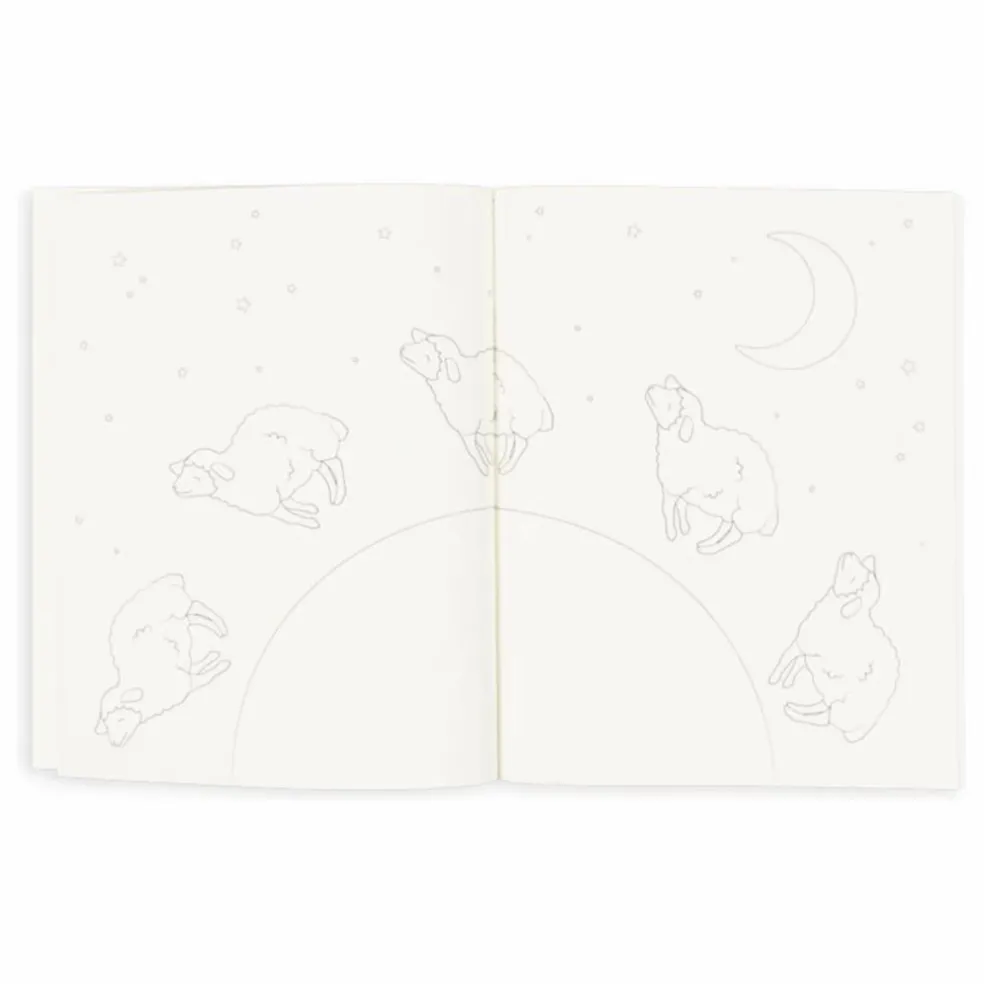 Livre de coloriage et crayons de couleurs Farm | Bleu
