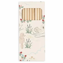 Livre de coloriage et crayons de couleurs Mizumi | Ecru