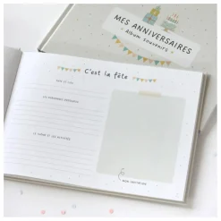 Livre de souvenir Mes anniversaires