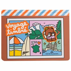 Livre Voyage timbré