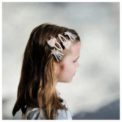 Lot 4 Barrettes Fée | Rose