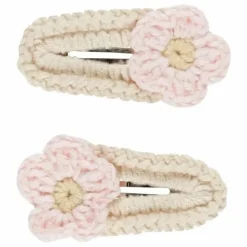 Lot 2 Barrettes Fleur | Rose