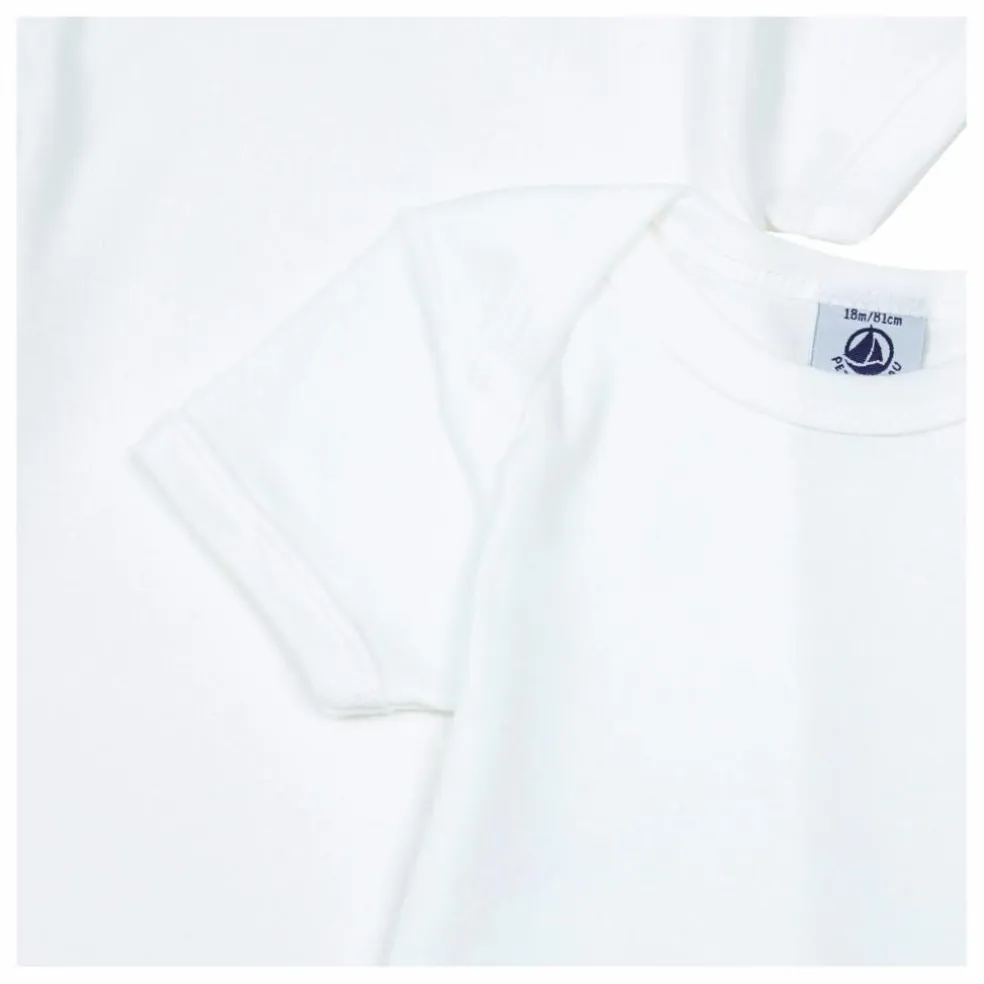 Lot 2 Bodies Coton Bio | Blanc