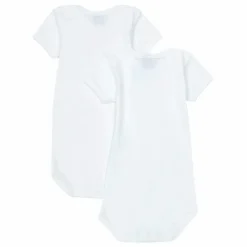 Lot 2 Bodies Coton Bio | Blanc