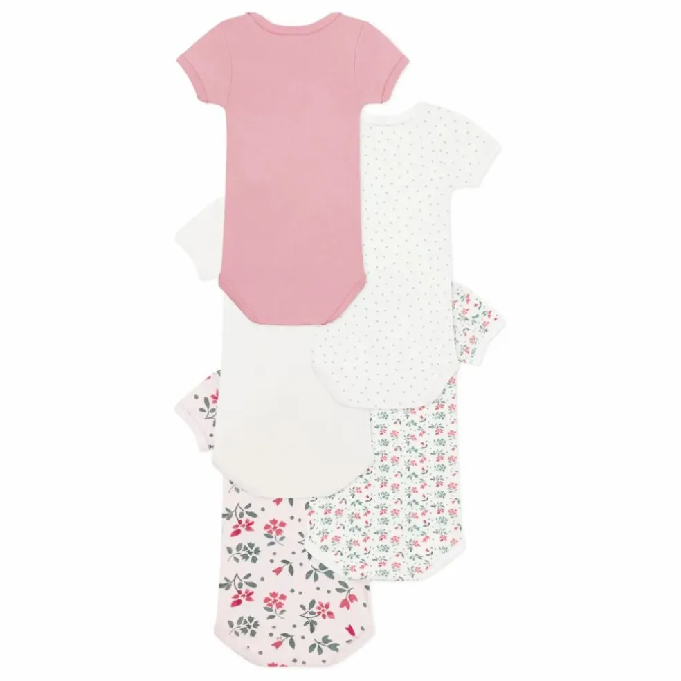 Lot 5 Bodies Germaine Coton Bio | Rose