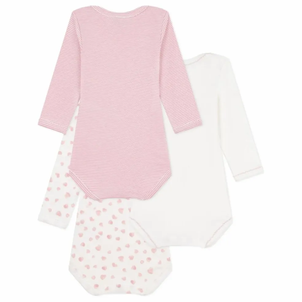 Lot 3 Bodies Girly | Blanc