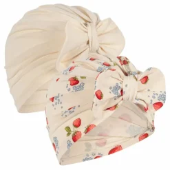 Lot 2 Bonnets Bambi Coton Bio | Ecru