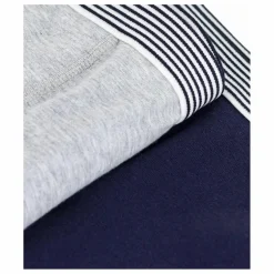Lot 2 Boxers Bande Rayée | Gris chiné