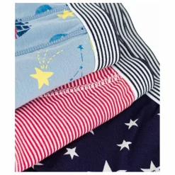 Lot 3 Boxers Etoiles Coton Bio | Bleu