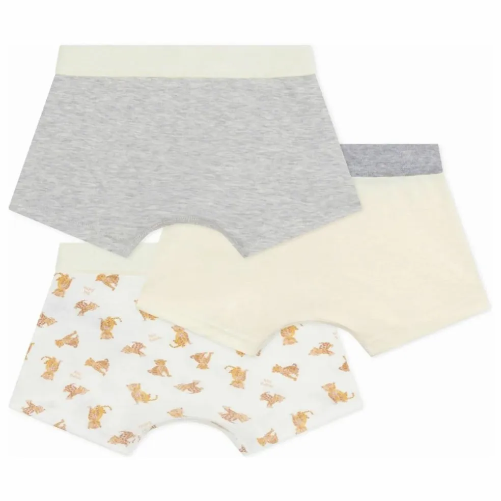 Lot 3 Boxers Guépards | Ecru