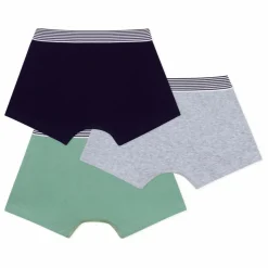 Lot 3 Boxers Unis | Gris