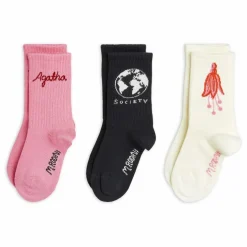 Lot 3 Chaussettes Agatha Coton Bio | Rose