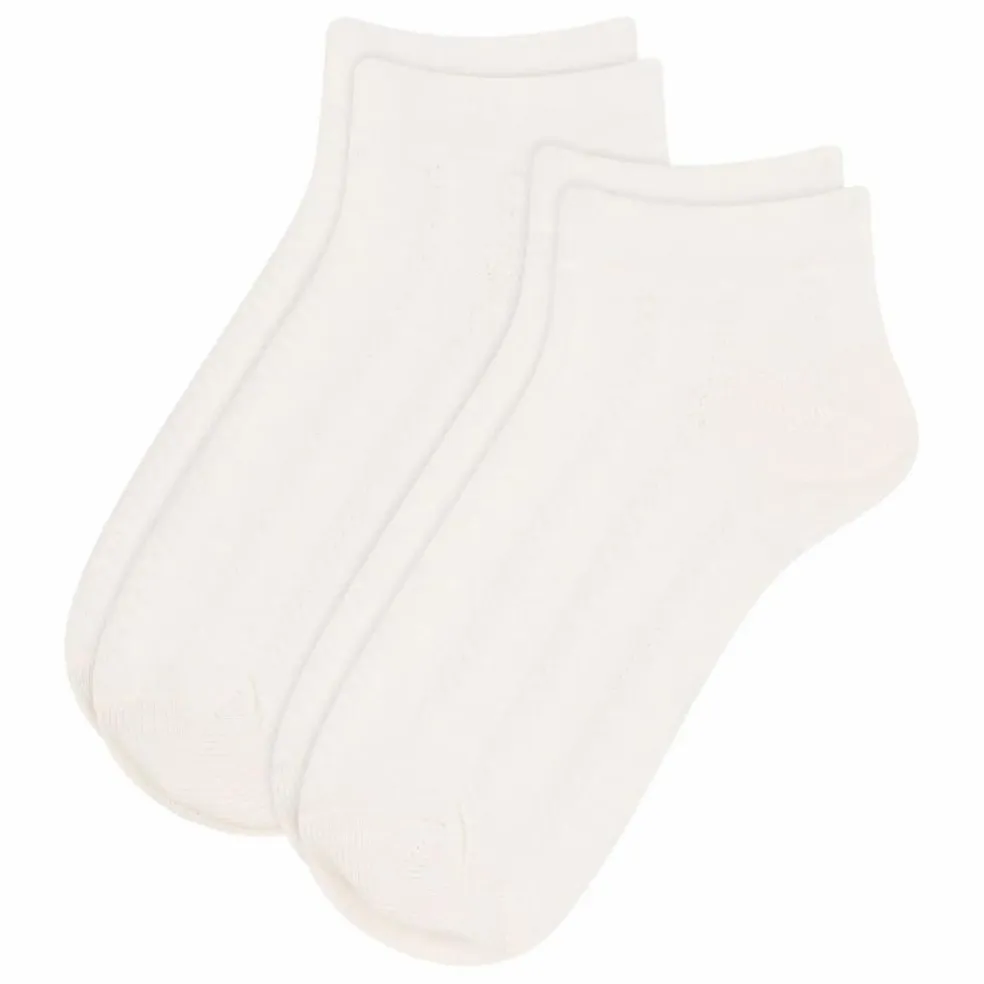 Lot 2 Chaussettes Fantaisies | Blanc
