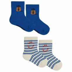 Lot 2 Chaussettes Guitare | Bleu