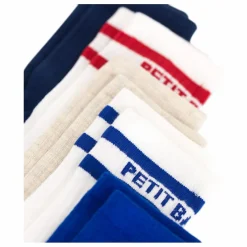 Lot 5 Chaussettes Hautes Côtelé | Blanc