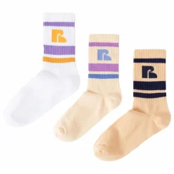 Lot 3 Chaussettes Logo | Beige