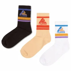 Lot 3 Chaussettes Logo | Beige