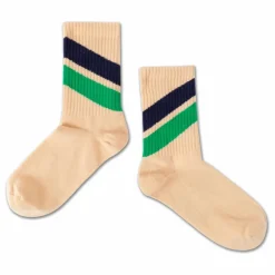 Lot 3 Chaussettes Rayure | Beige