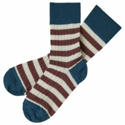 Lot 2 Chaussettes Rayures Laine | Argile