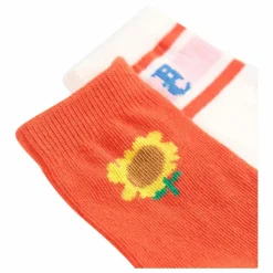 Lot 2 Chaussettes Tournesol Fibres Recyclées | Rouge
