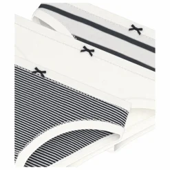 Lot 3 Culottes Marinière Coton Bio | Bleu marine