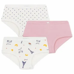 Lot 3 Culottes Paris Coton Bio | Blanc
