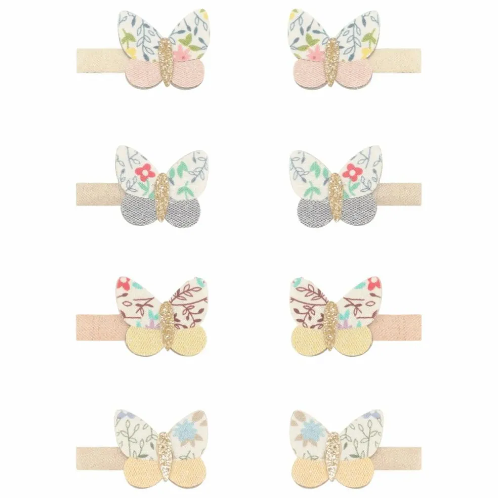 Lot 8 Mini Barrettes Betty | Beige