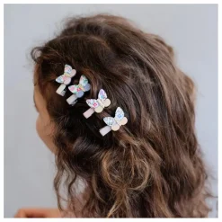 Lot 8 Mini Barrettes Betty | Beige