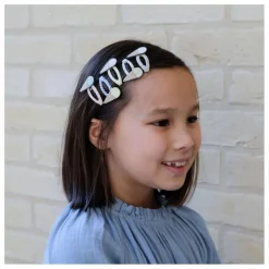 Lot 5 Mini Barrettes Glace | Beige