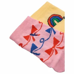 Lot 2 Paires Chaussettes Arc-en-Ciel | Rose