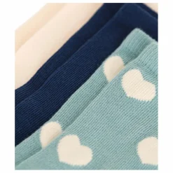 Lot 3 Paires Chaussettes Cœurs | Sauge