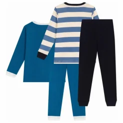 Lot 2 Pyjamas Super Slide Dog | Bleu