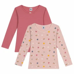 Lot 2 T-shirts Etoiles Filantes | Rose