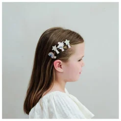 Lot de 8 Mini Barrettes Celeste | Rose